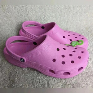 NWT CROCS  CLASSIC For men size 13 Nice Pink color !